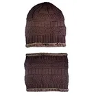 Woolen Cap with Neck Warmer for Men & Women 