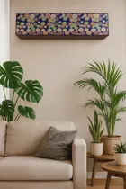 Polyester 1.5 Ton AC Cover, Multicolor