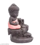 Lord Buddha Water Fountain with 10 Smoke Backflow 