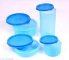 Plastic 4 Pcs Lunch Box 