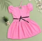 Crepe Frock for Girls 