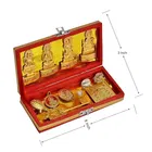 Shree Dhan Laxmi Kuber Bhandari Yantra Brass Yantra with laxmi ganesh ji Brass Yantra 