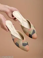 Colorblocked Comfort Heels for Women 