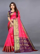 Women's Saree with Unstitched Blouse 