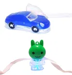Kids Car::Teddy Bear Two Light Kid's Rakhi, Pack of 2 