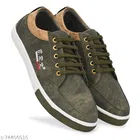 Casual Shoes for Men (Olive, 6)