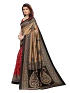 Art Silk Printed Saree for Women 