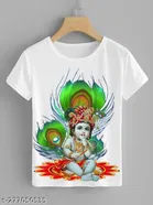 Round Neck Printed T-Shirt for Boys 