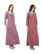 Woolen Hosiery Nighty for Women 