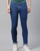 Denim Solid Jeans for Men 