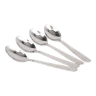 JENSONS Steel Baby Spoon, 2.5 cm each, Pack of 4