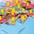 Wooden India Map Board with Cutouts for Kids 