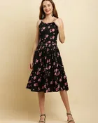 Poly Crepe Dress for Women 