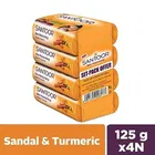 Santoor Sandal And Turmeric Soap 125 g 