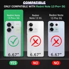Rubber Back Cover for REDMI Note 13 Pro+ 5G 