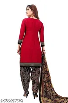 Cotton Printed Salwar Suit for Women 