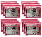 Pvc Cover For Clothes,Pink,Pack of 12