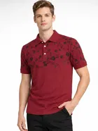Polo Printed Cotton Blend T-shirt for Men 