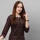 Cotton Printed Women's Kurta with Pant Set 