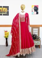 Elegant Georgette Gown for Women 