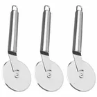 Oc9 Stainless Steel Pizza Cutter For Kitchen (Pack Of 3)
