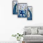 MDF 2 Pcs Designer Wall Painting for Home & Office 