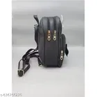 PU Backpack Bag, Black