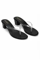 Solid Block Sandals for Women 