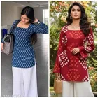 Cotton Blend Kurti for Women, Pack of 2 
