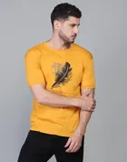 Printed Half Sleeeves T-Shirt For Men 