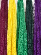 Net Self-Design Dupatta for Women 