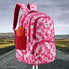 Fabric Backpack Bag, Pink