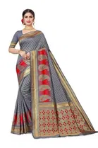New Fancy Jacquard Festive Sarees 