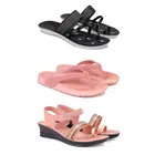 Combo of Flats with Slippers & Sandals for Women 