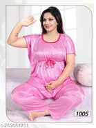 Satin Nightsuit for Women 