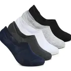 Cotton Solid Socks for Men (Multicolor, Pack of 3)