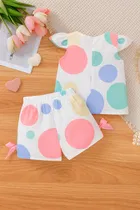 Rayon Printed Clothings Set for Girls 