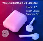 i12s Wireless Bluetooth Earbuds with Charging Case (White)
