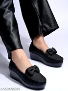 Shoetopia Girls Casual Shoes Black 