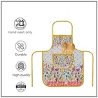 Krishna E Quilted Yellow Flower Apron 68x58cms 