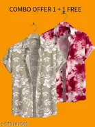 Casual Shirts for Men, Pack of 2 