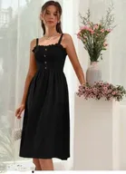 Poly Crepe Dress for Women 