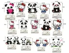 AVV Panda & Kitty Switch Board Sticker 8x13cm