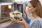 Glass Borosilicate Square Lunch Box 390 ML