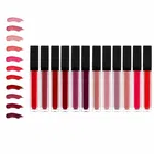 Non Transfer Waterproof Super Stay Matte Liquid Lipstick, Red, Pink, Nude, Wine, Magenta, Brown, Maroon, Light Pink, Dark Nude, 48 ml [Pack of 12]