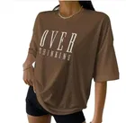 Round Neck Printed T-Shirt for Women 