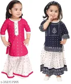 Rayon Kurta Set for Girls 
