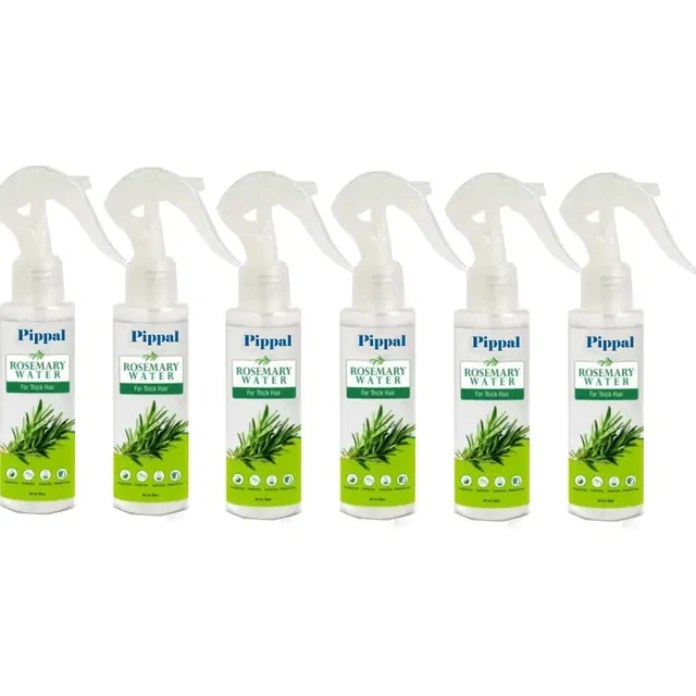 Pippal Rosemary Water Hair Spray (100 ml, Pack of 6)