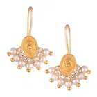 Brass Pearl Ear Cuffs for Women 