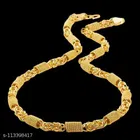 Gold plated chain for men